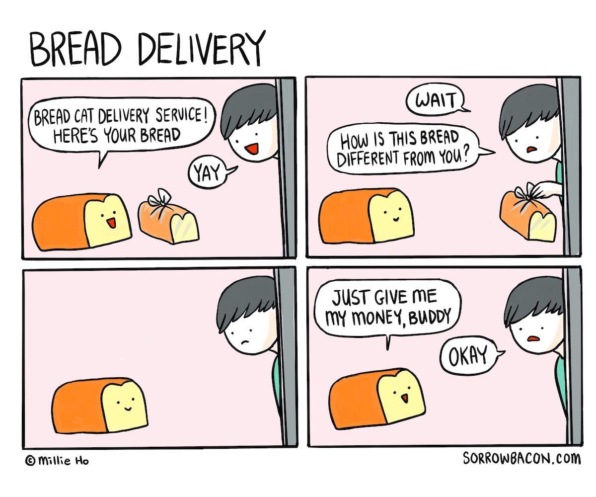 Bread Delivery sorrowbacon comic