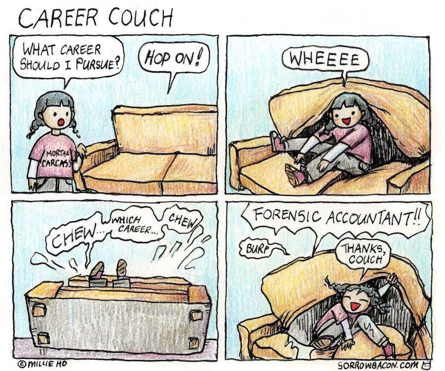 Career Couch sorrowbacon comic