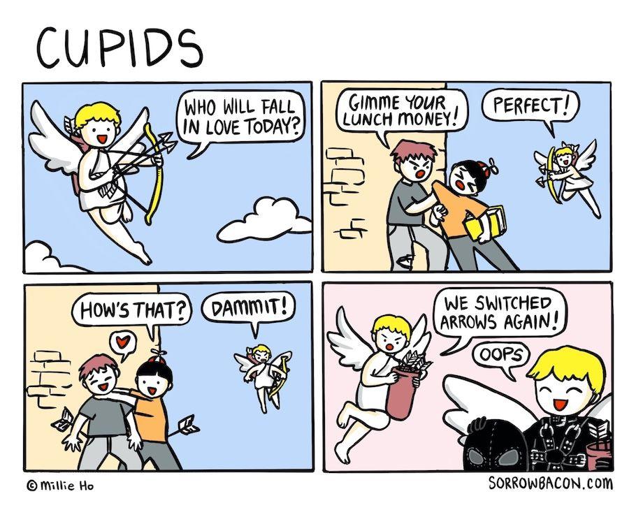 Cupids sorrowbacon comic