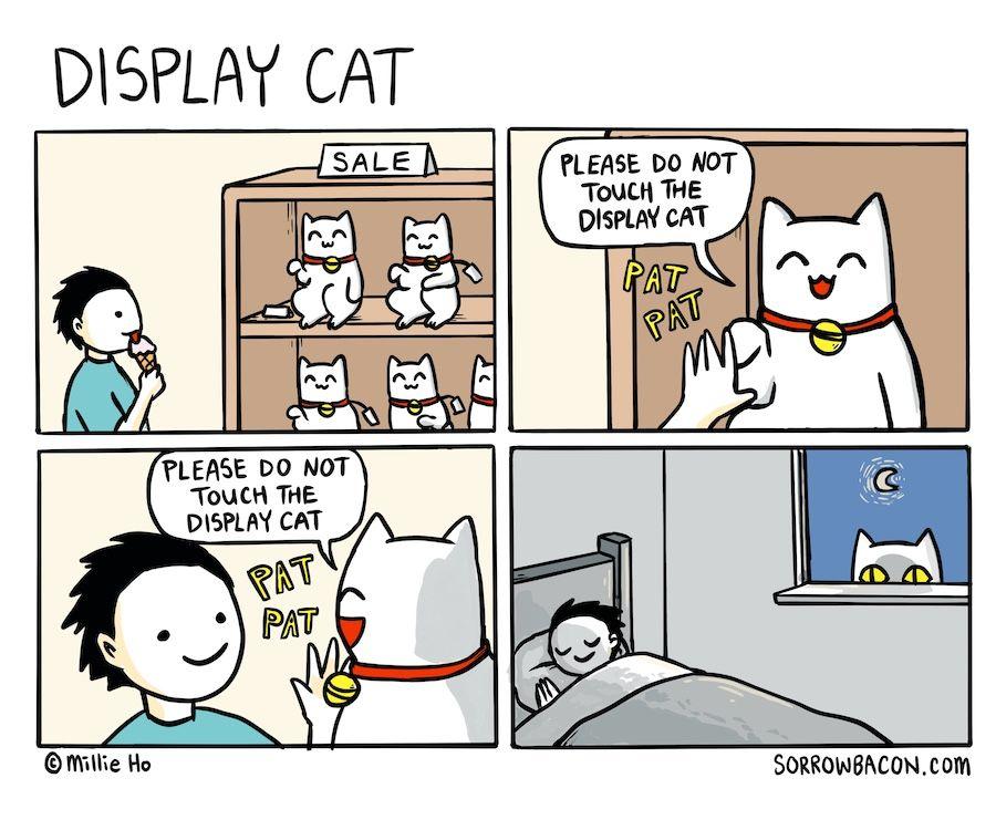 Display Cat sorrowbacon comic