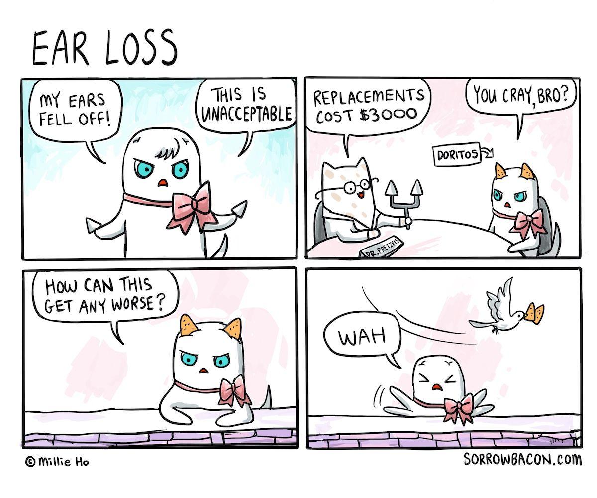 Ear Loss sorrowbacon comic