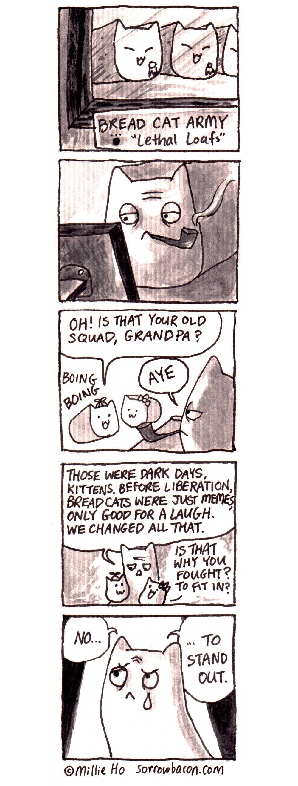 Bread Cats (Part 3) sorrowbacon comic