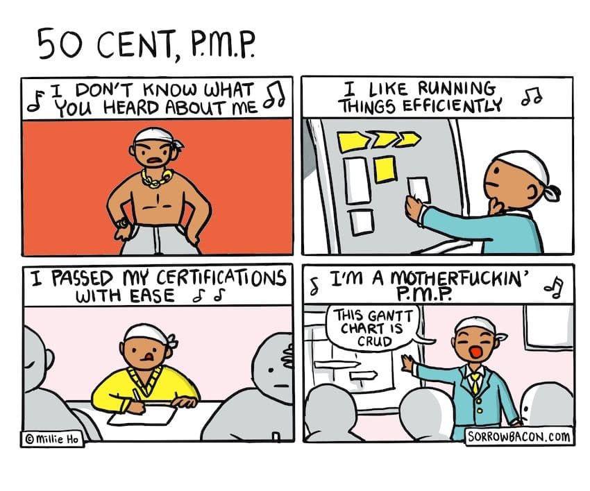 50 Cent, P.M.P. sorrowbacon comic