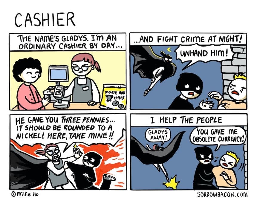 Cashier sorrowbacon comic
