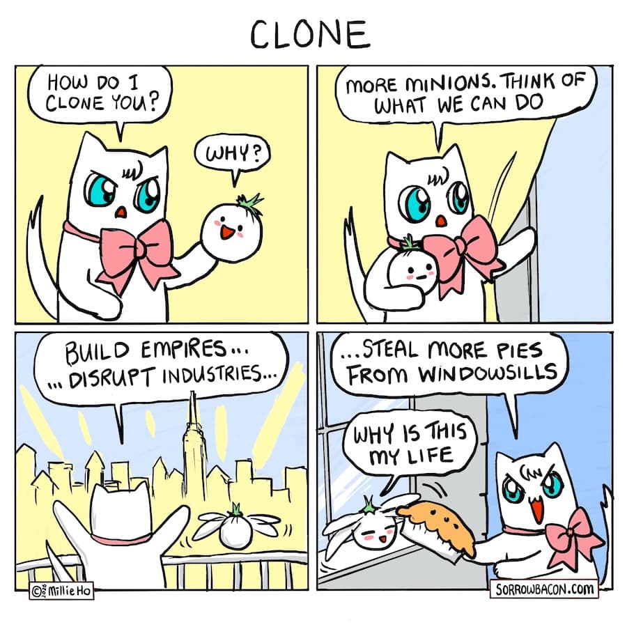 Clone sorrowbacon comic