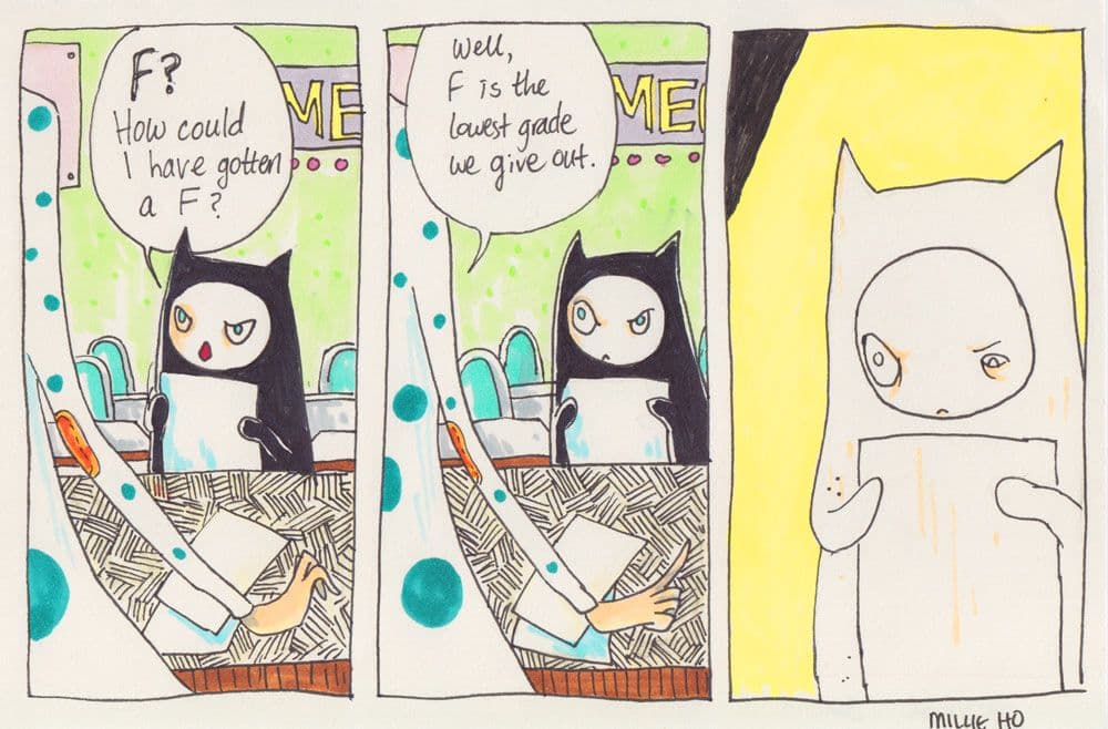 F In School sorrowbacon comic