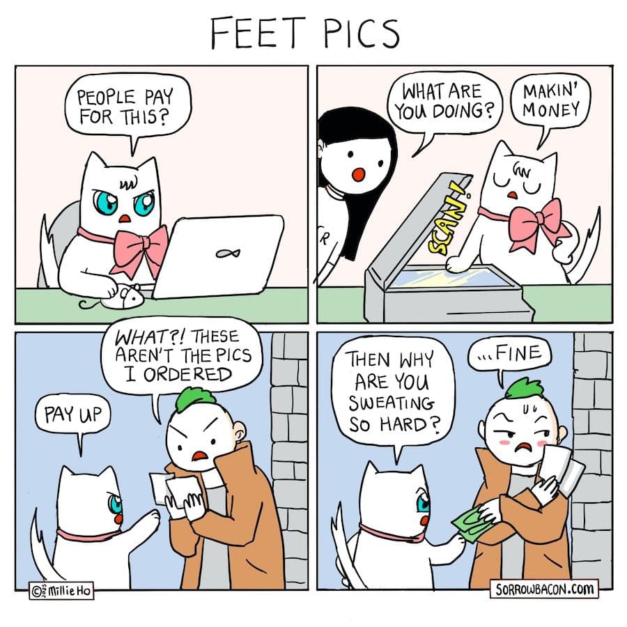 Feet Pics sorrowbacon comic