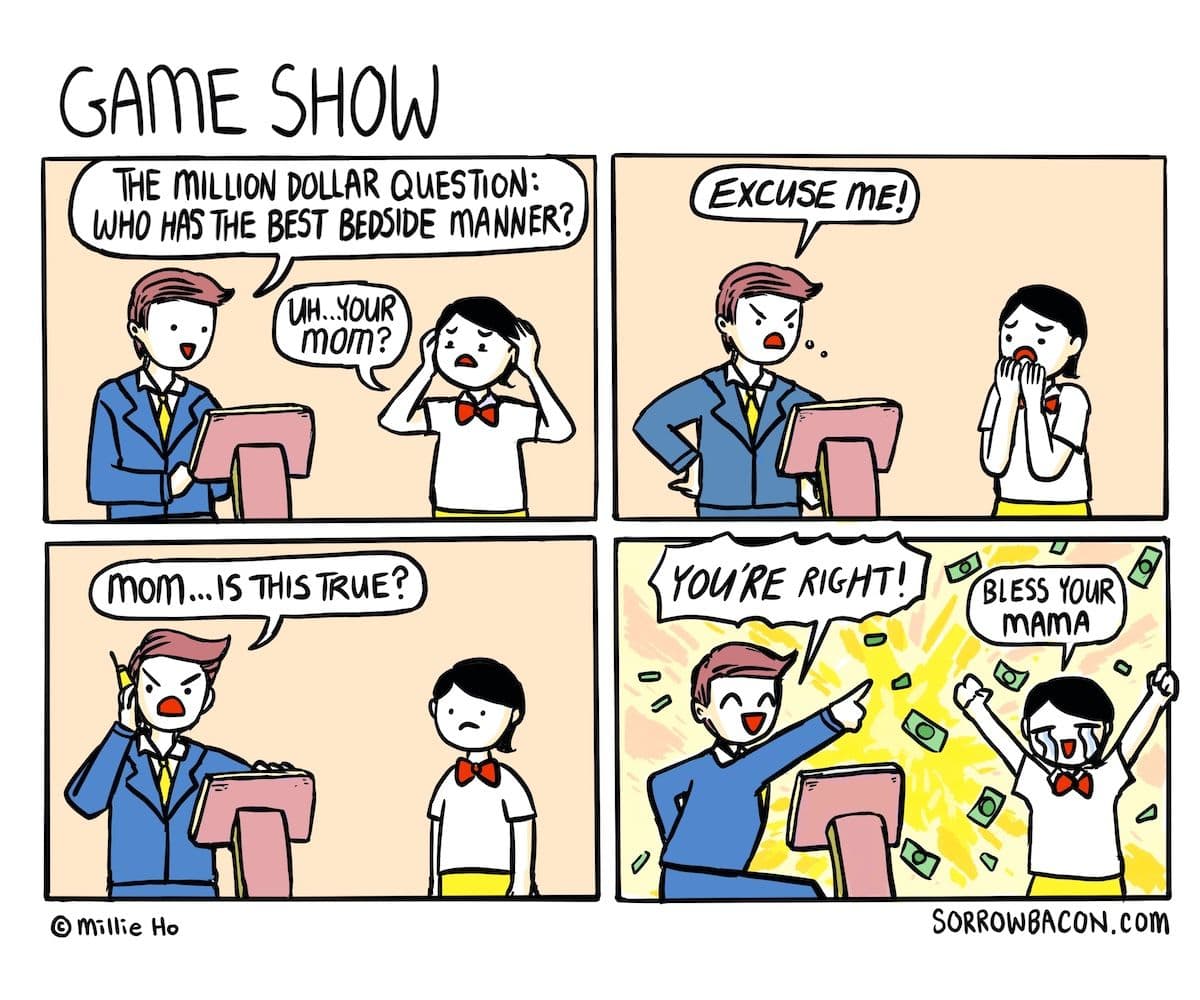 Game Show sorrowbacon comic