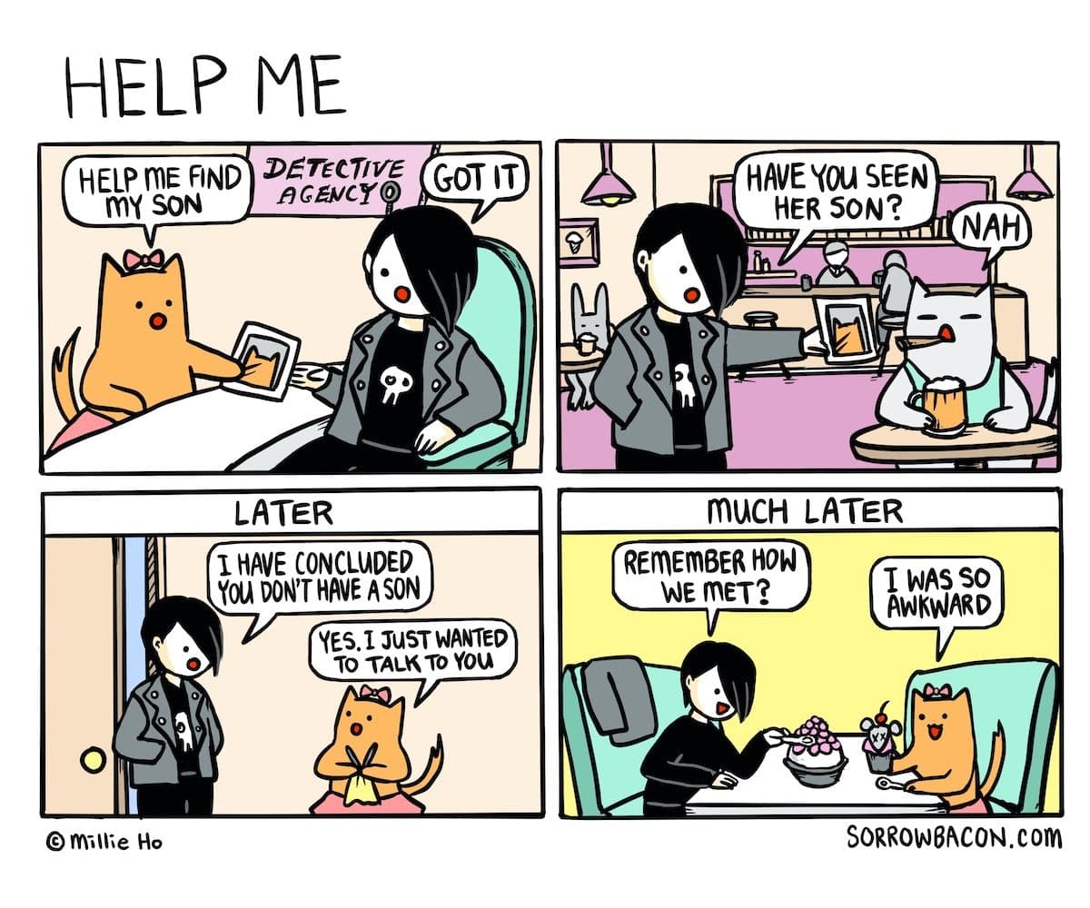 Help Me sorrowbacon comic