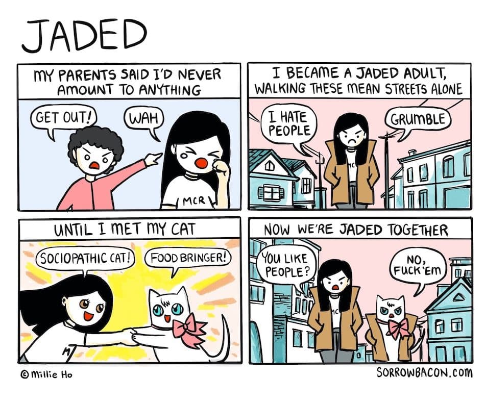 Jaded sorrowbacon comic