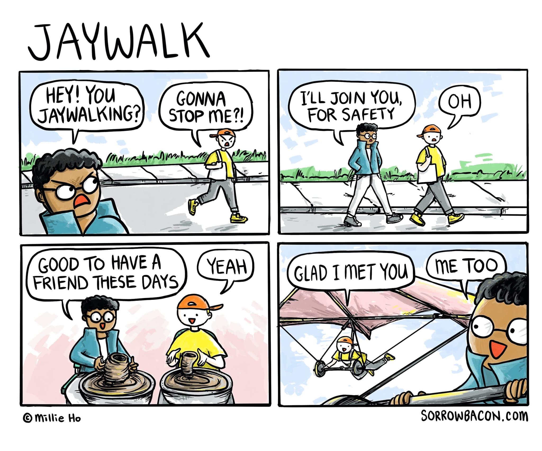 Jaywalk sorrowbacon comic