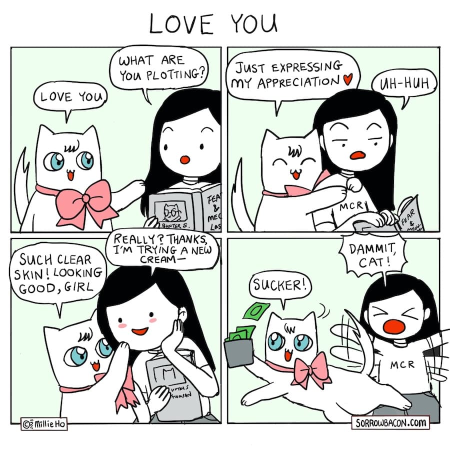 Love You sorrowbacon comic
