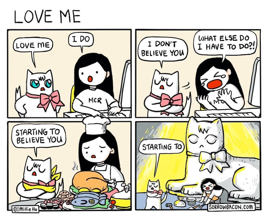 Love Me sorrowbacon comic