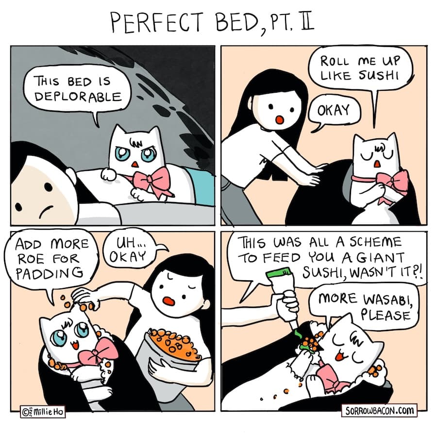Perfect Bed (Part 2) sorrowbacon comic