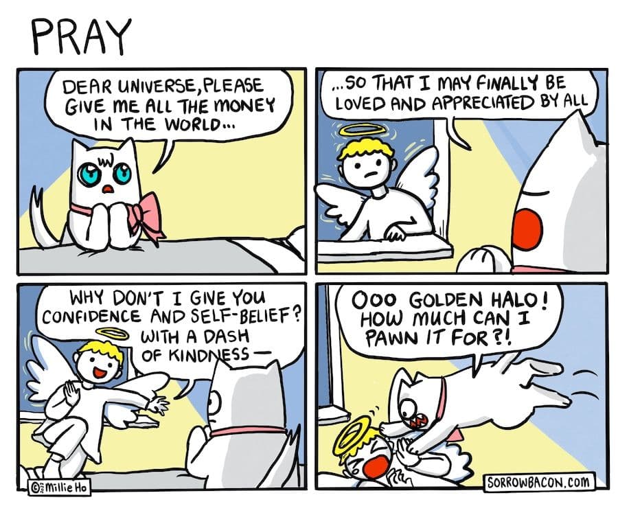 Pray sorrowbacon comic