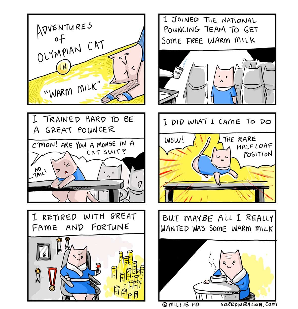 Warm Milk sorrowbacon comic