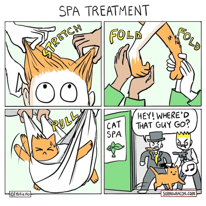 Spa Treatment sorrowbacon comic
