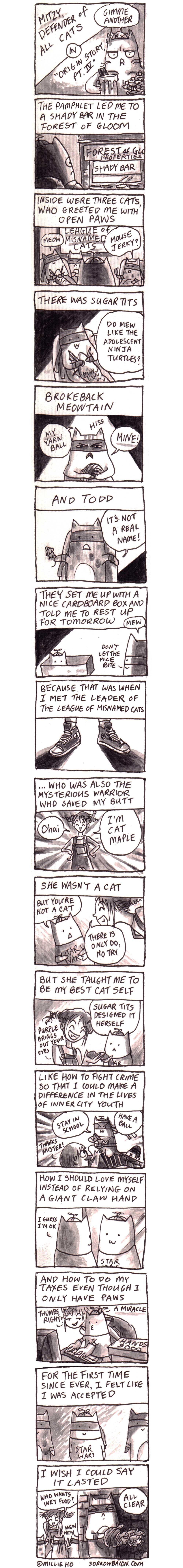 Mitzy, Defender of All Cats (Part 4) sorrowbacon comic