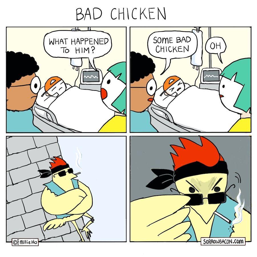 Bad Chicken sorrowbacon comic