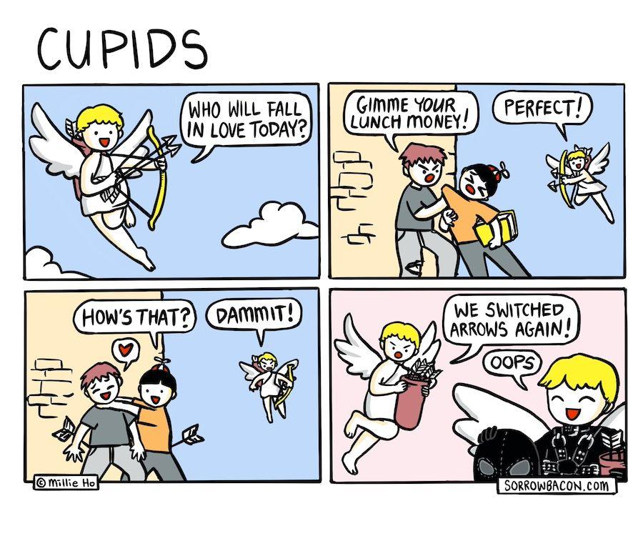 Cupids sorrowbacon comic