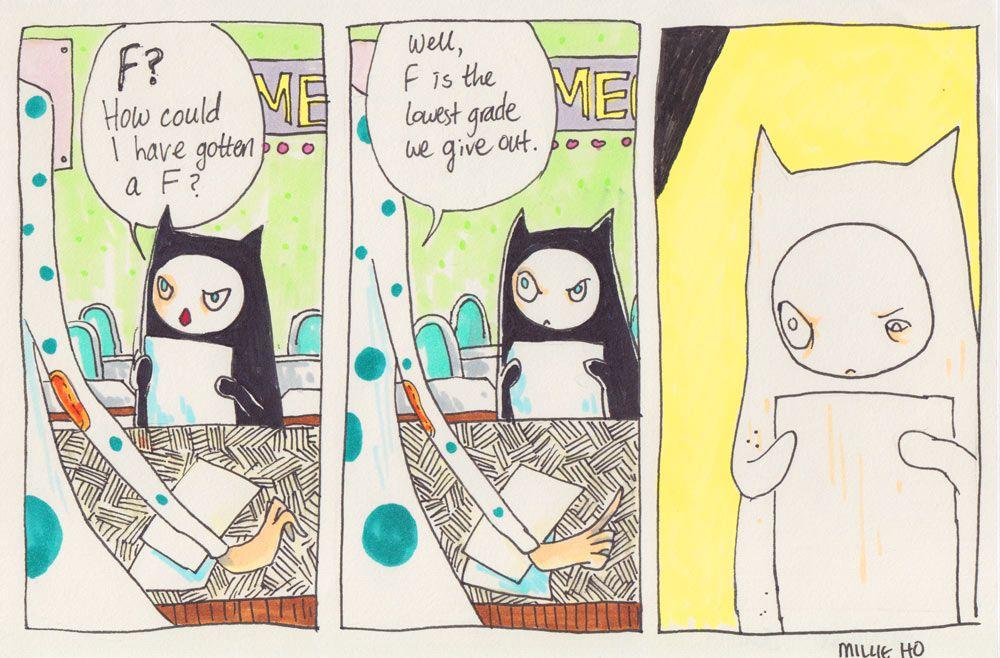 F In School sorrowbacon comic