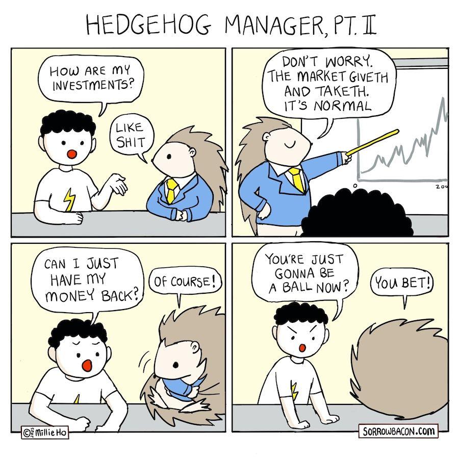 Hedgehog Manager (part 2) sorrowbacon comic