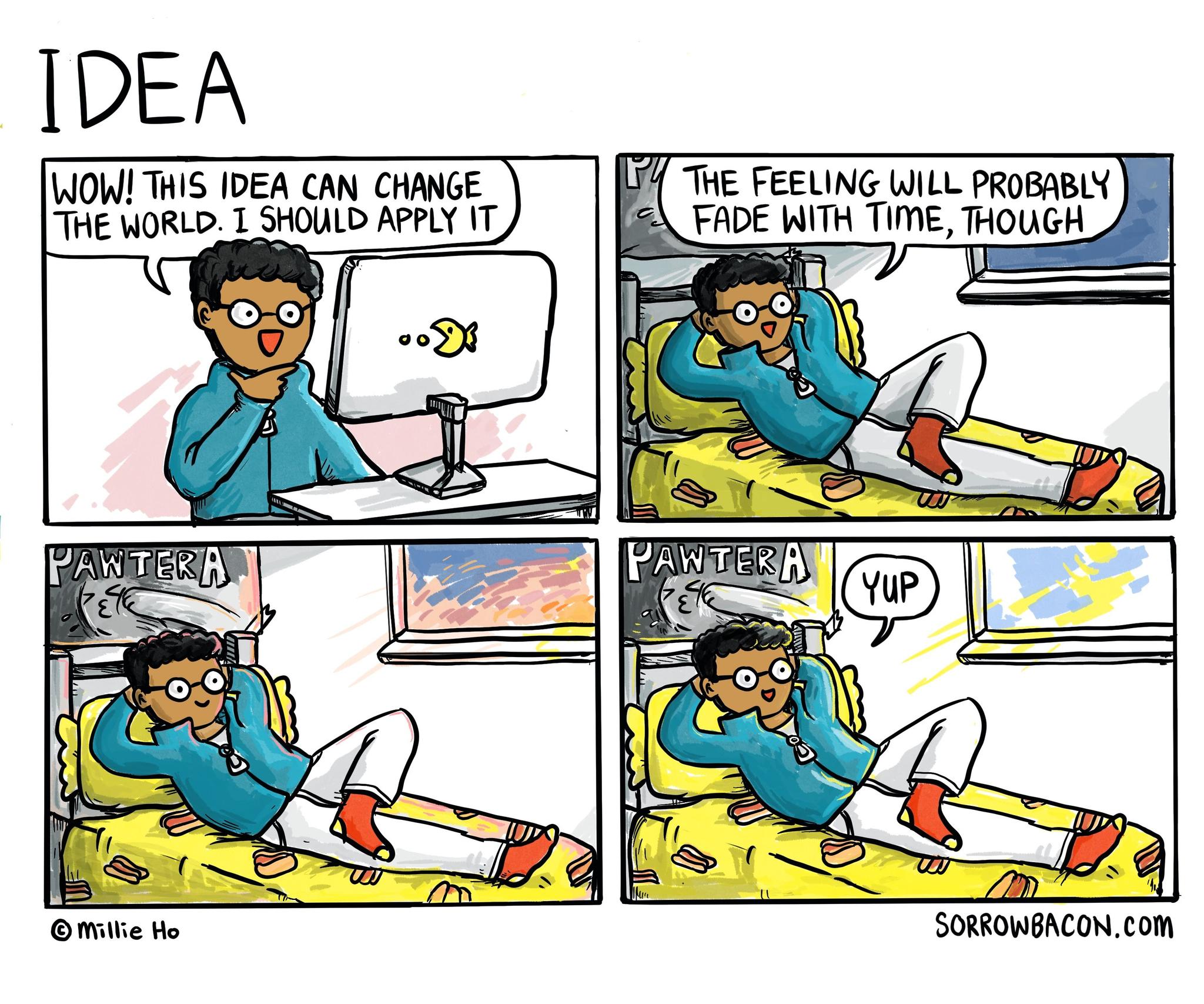 Idea sorrowbacon comic