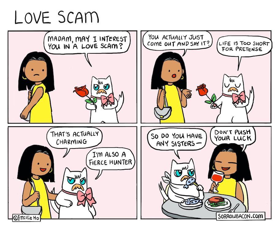 Love Scam sorrowbacon comic