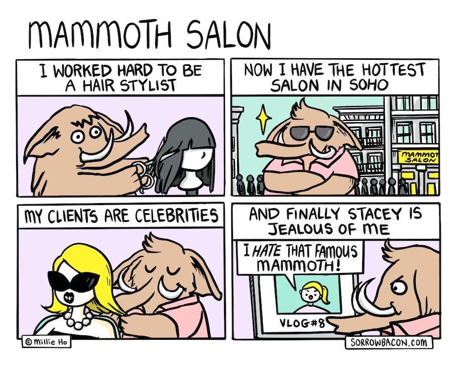 Mammoth Salon sorrowbacon comic