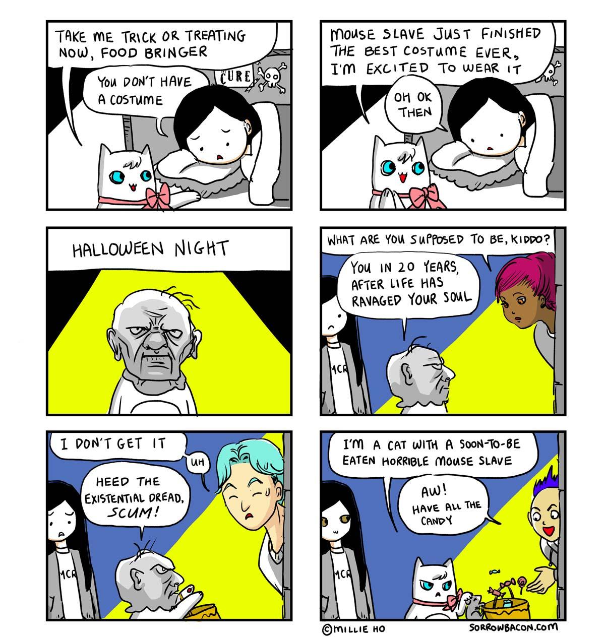 Halloween Costume sorrowbacon comic