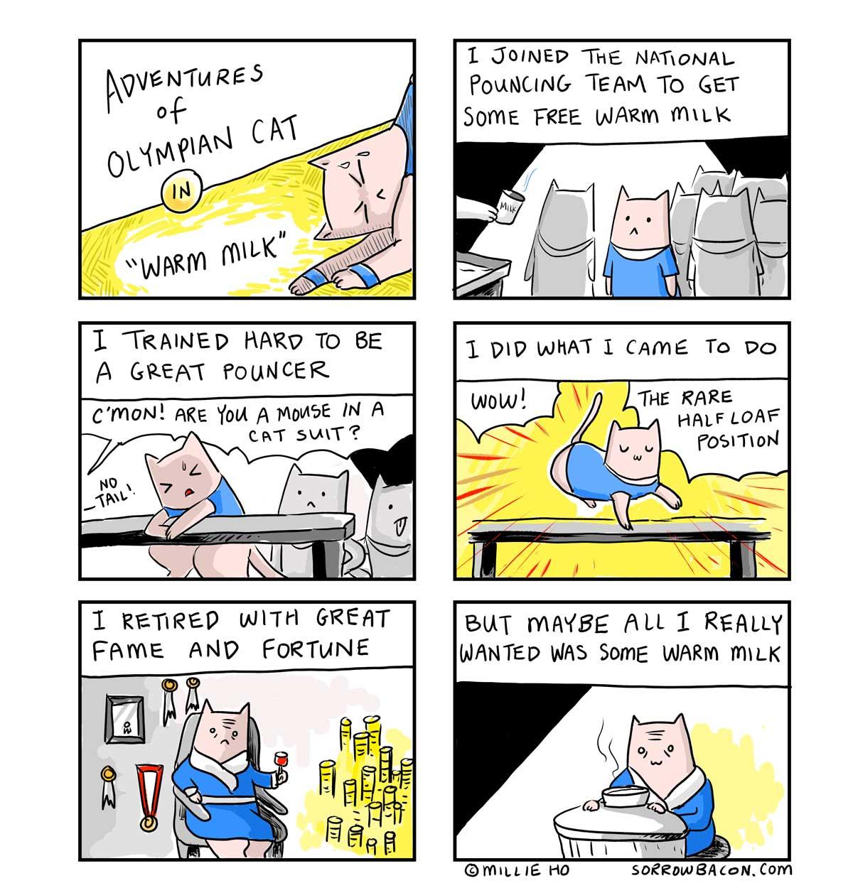 Warm Milk sorrowbacon comic