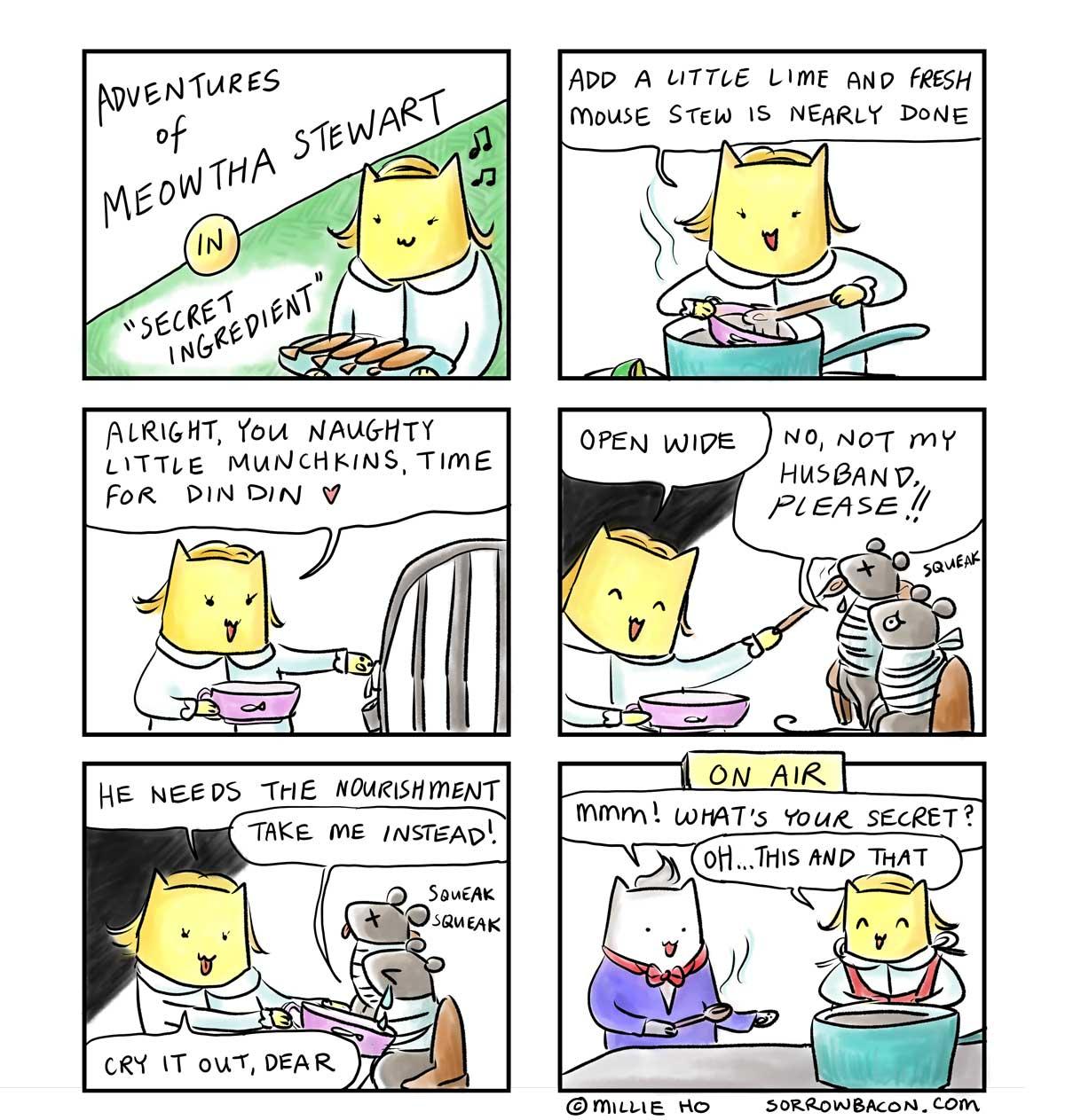 Secret Ingredient sorrowbacon comic