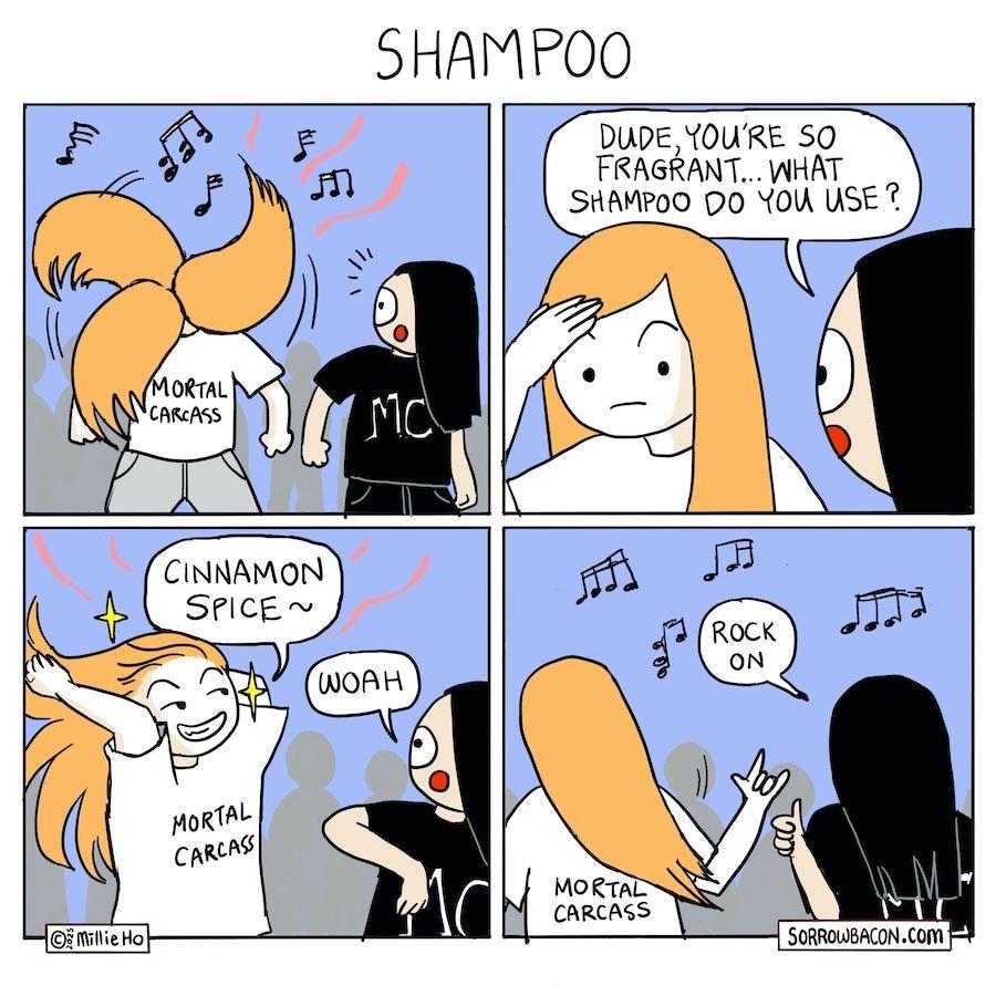 Shampoo sorrowbacon comic