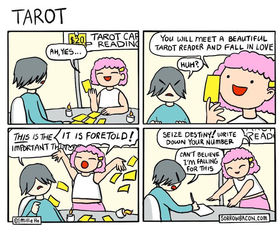 Tarot sorrowbacon comic