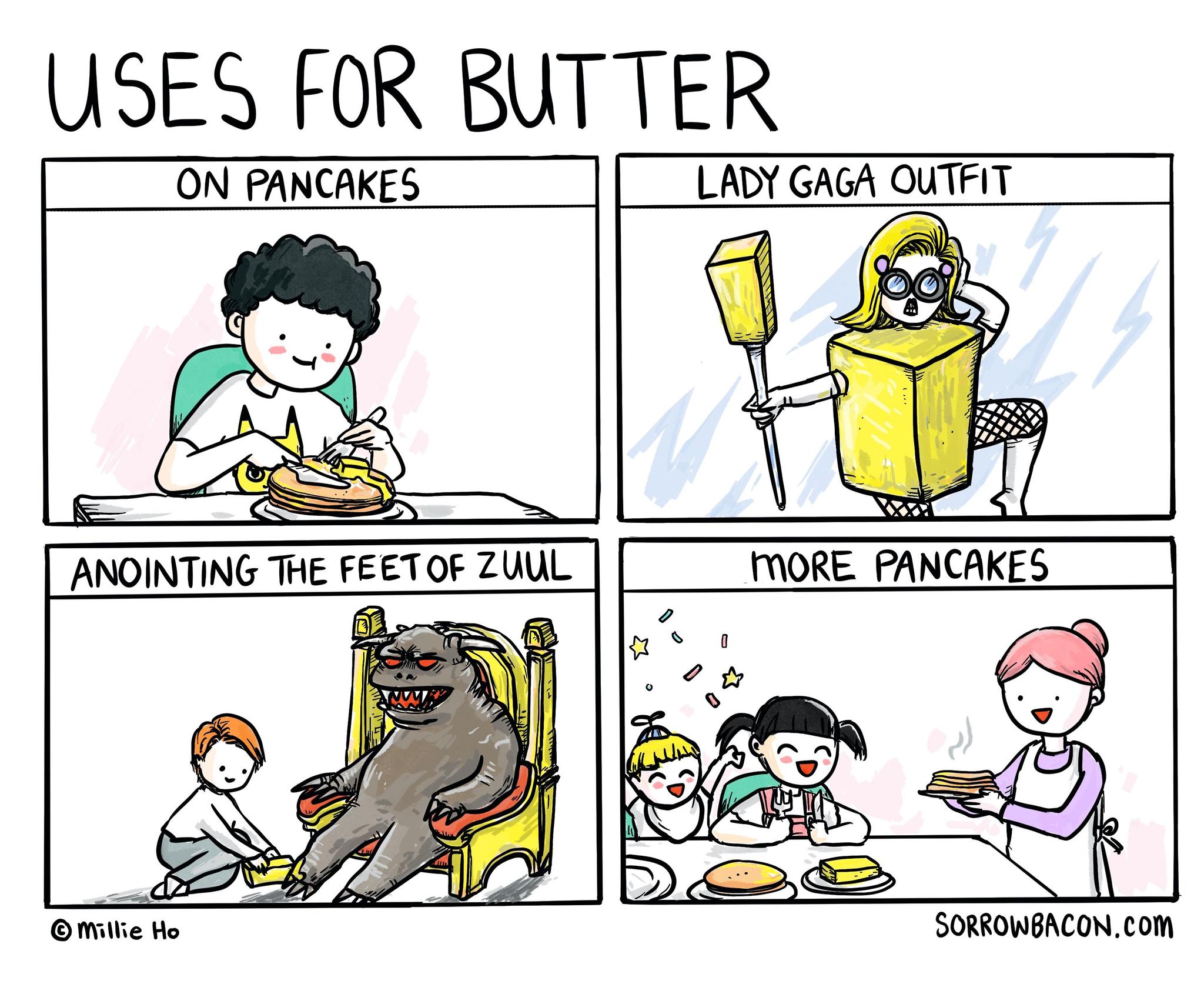 Uses for Butter sorrowbacon comic