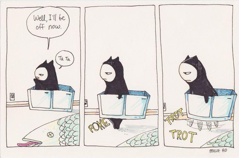 Cat Trot sorrowbacon comic