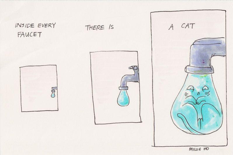 Faucet Cat Sorrowbacon