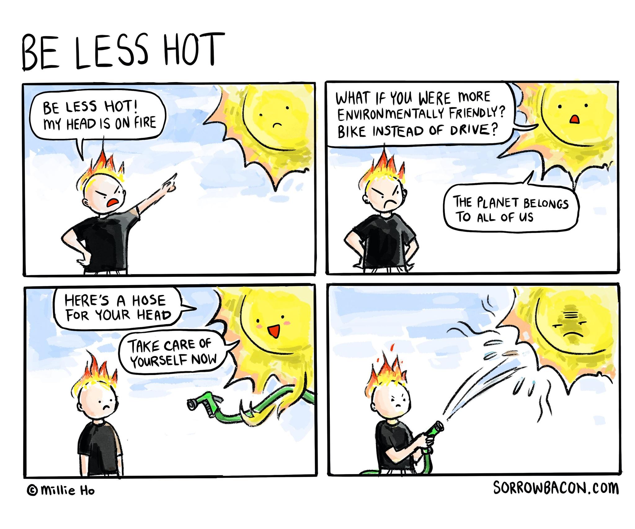 Be Less Hot sorrowbacon comic