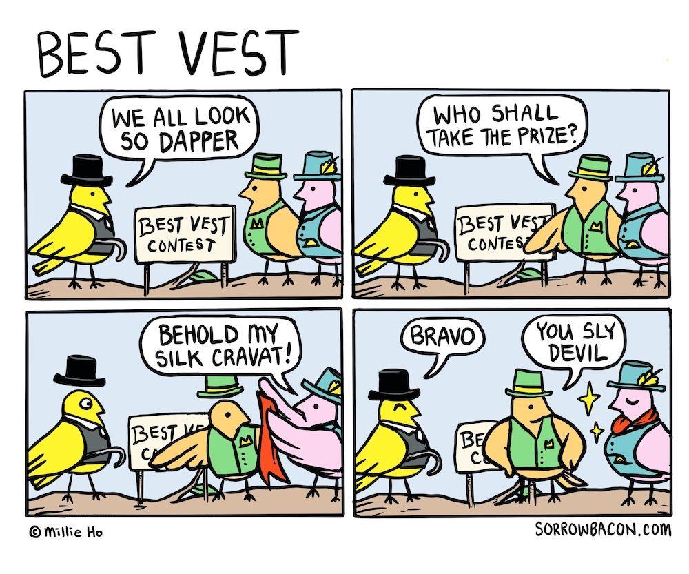 Best Vest sorrowbacon comic