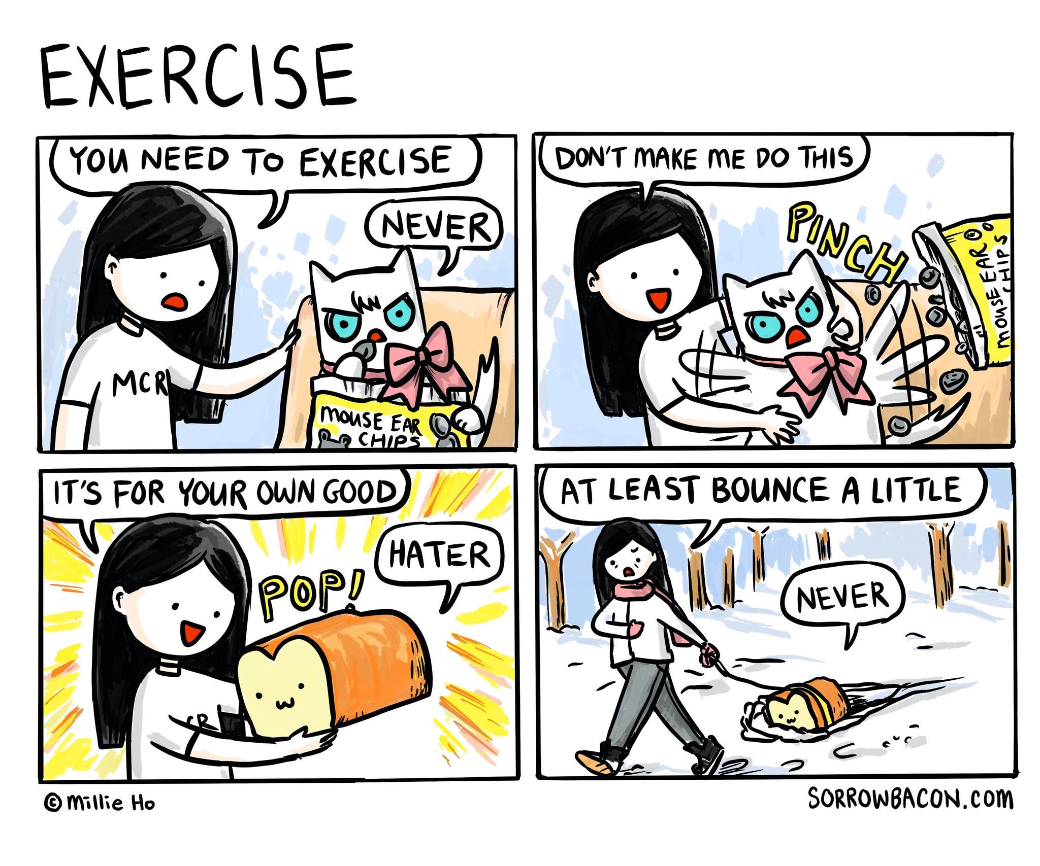 Exercise sorrowbacon comic