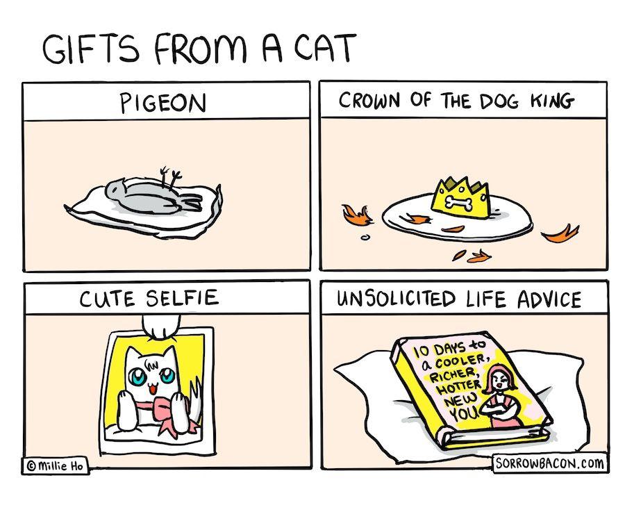 Gifts From a Cat sorrowbacon comic