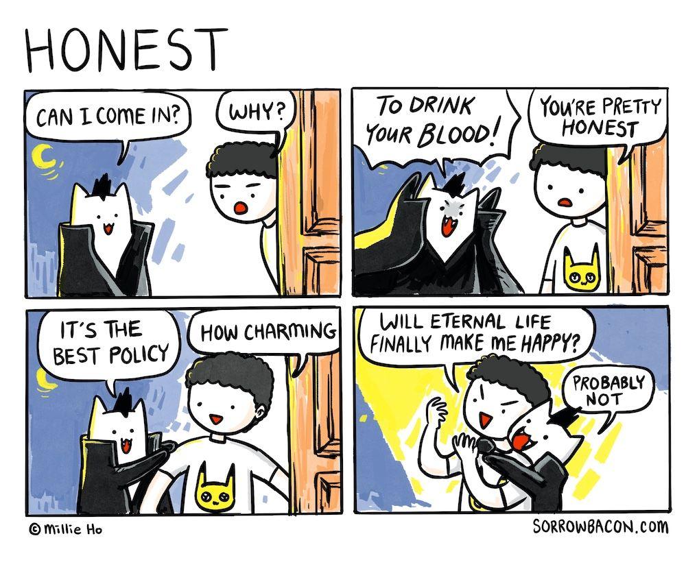 Honest sorrowbacon comic