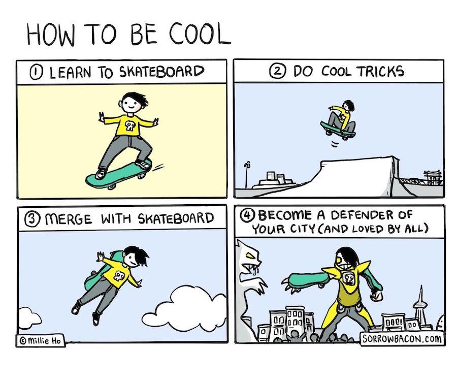 How to Be Cool sorrowbacon comic