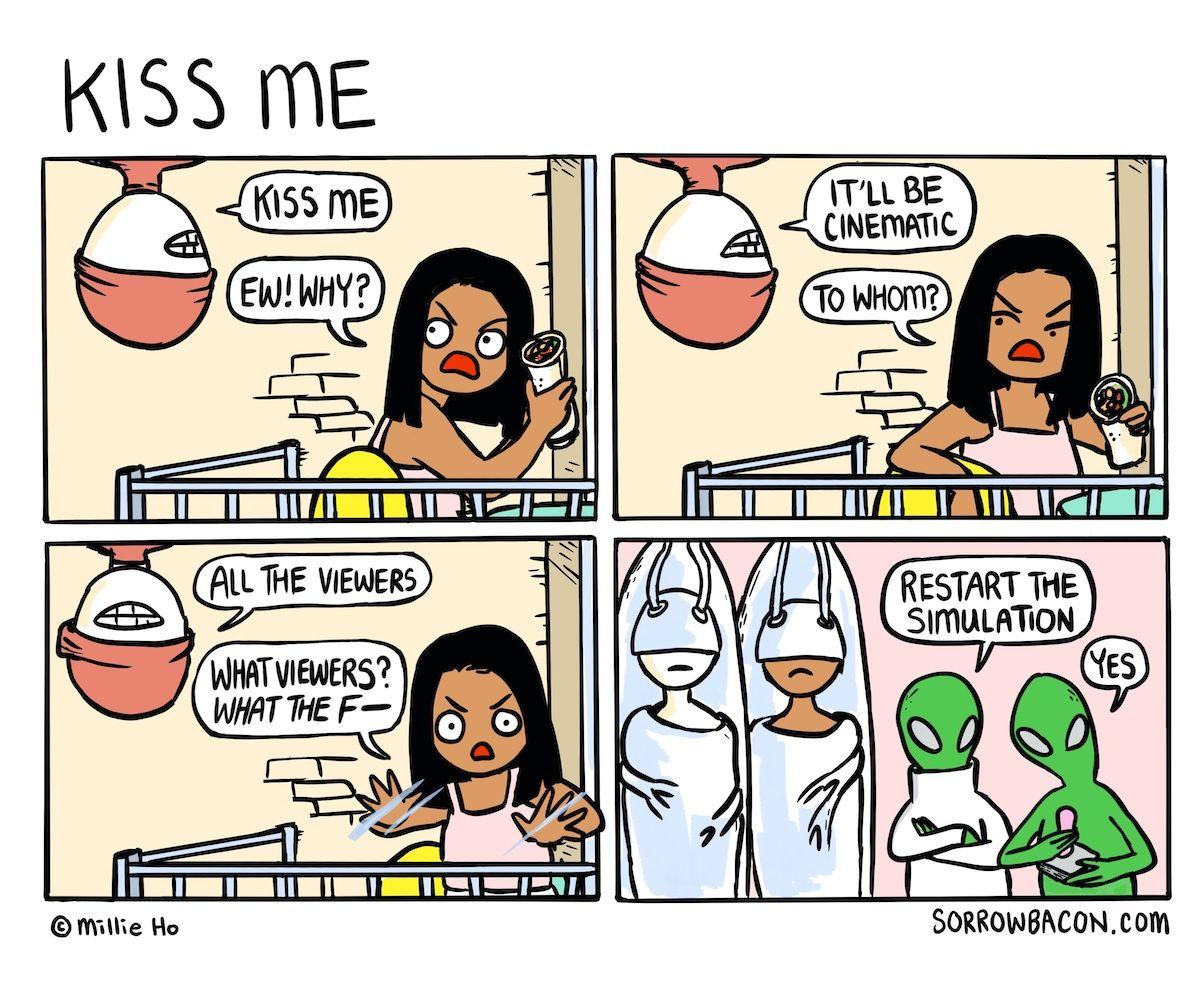 Kiss Me sorrowbacon comic