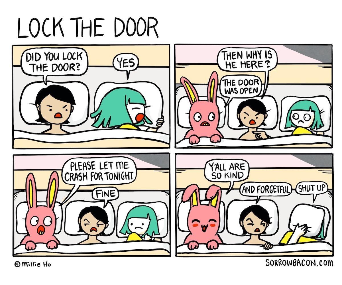 Lock the Door sorrowbacon comic