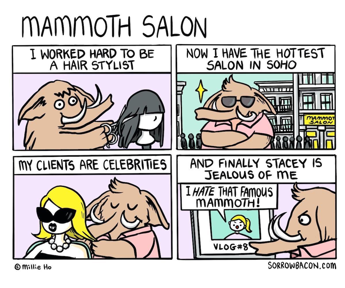 Mammoth Salon sorrowbacon comic