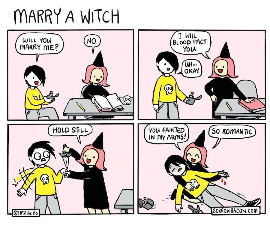 Marry a Witch sorrowbacon comic
