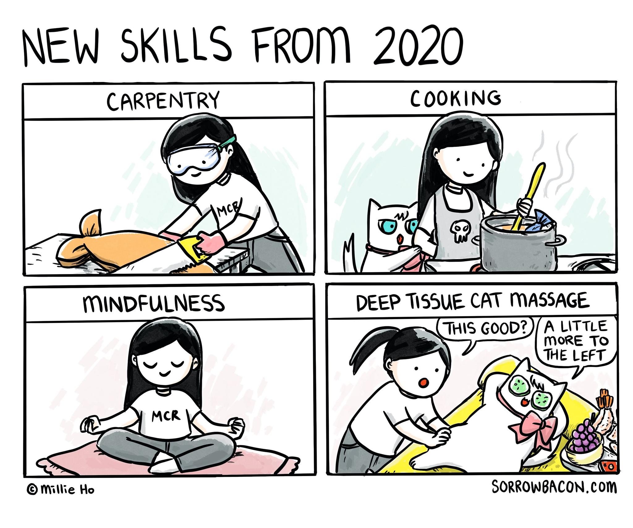 New Skills From 2020 sorrowbacon comic