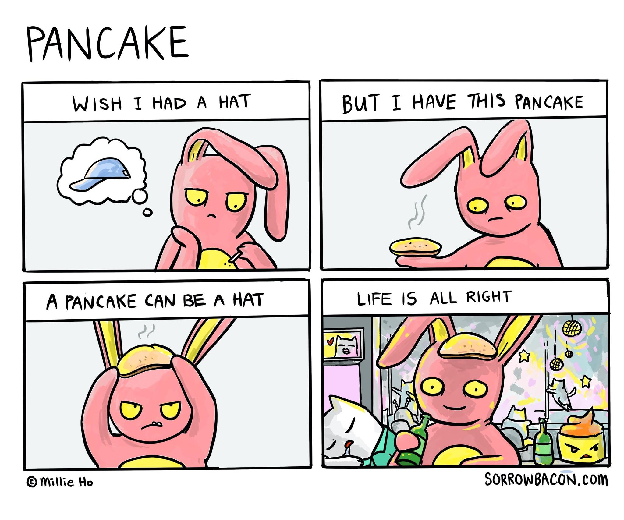 Pancake sorrowbacon comic