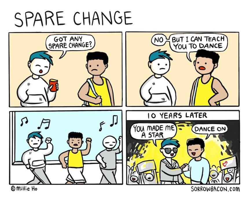 Spare Change sorrowbacon comic